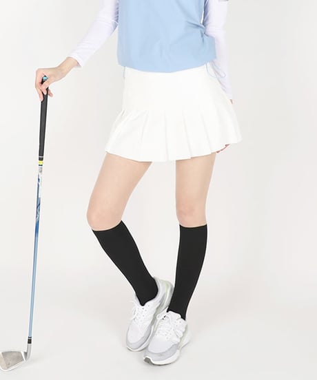 15+70デニールUVカットツートーンタイツ (ニーハイ/ハイソックス/2colors)