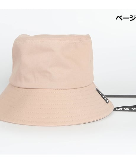 ニューヨークストラップバケットハット (5colors)