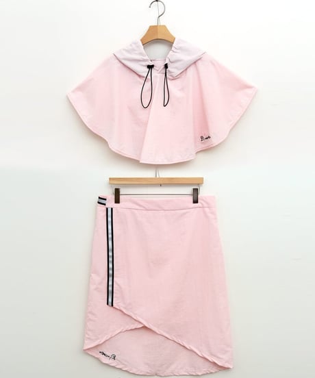 レインポンチョ＆スカート SET (防水/3colors)