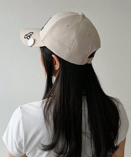 レタリングキャップ (ボールマーカー付き/5colors)