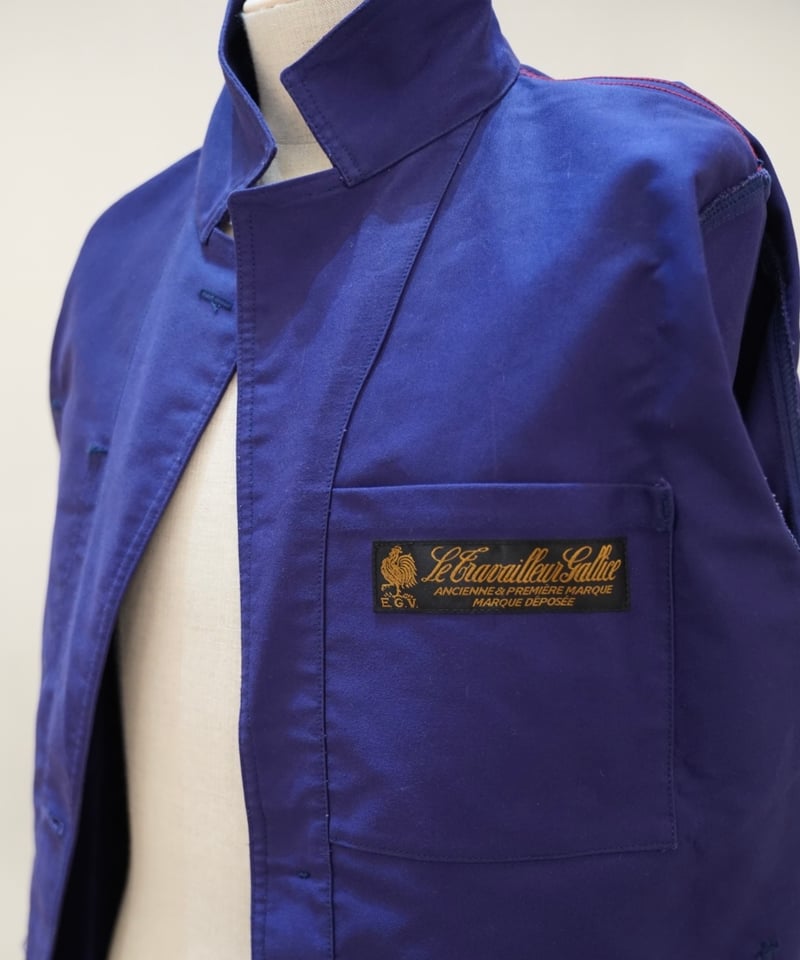 LE TRAVAILLEUR GALLICE/モールスキンワークジャケット size4 | C