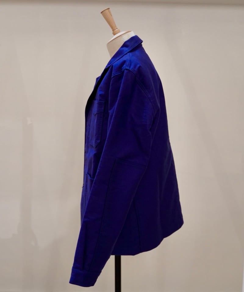 LE TRAVAILLEUR GALLICE/モールスキンワークジャケット size4 | C