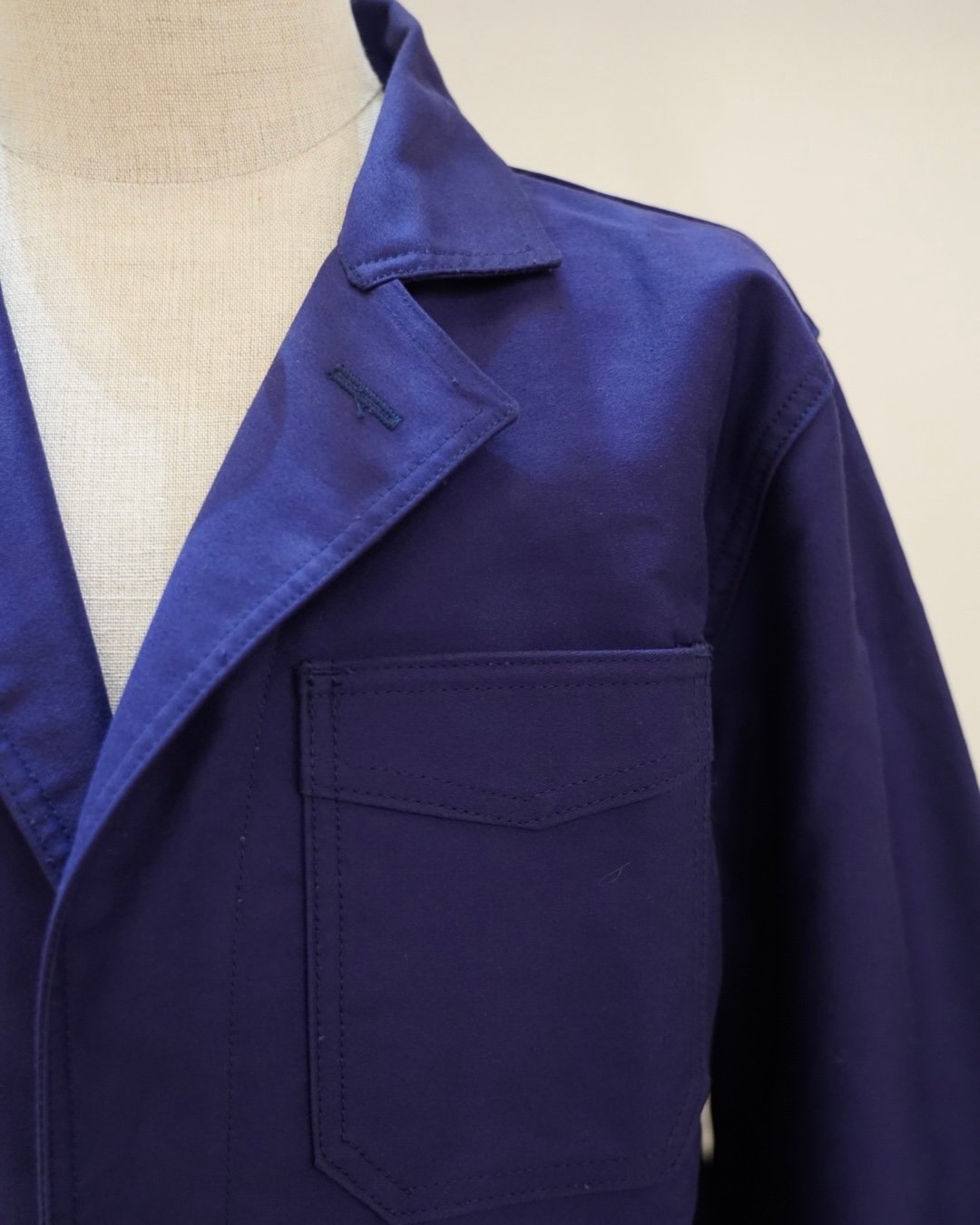 LE TRAVAILLEUR GALLICE/モールスキンワークジャケット size4 | C