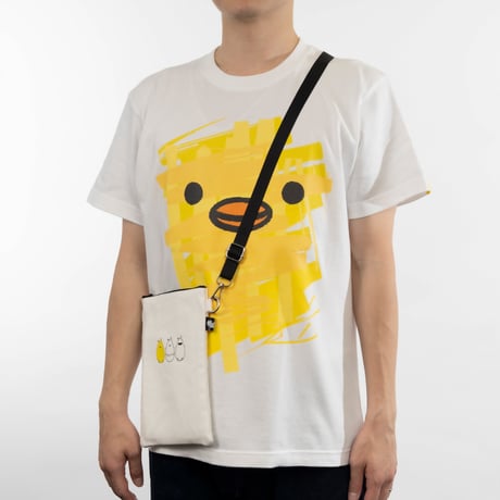 ゲルぴよTシャツ PAINT ART