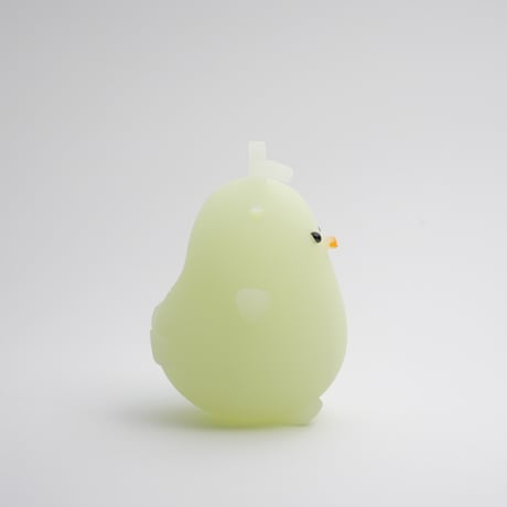 ゲルぴよ カプセルトイ 蓄光 グリーン