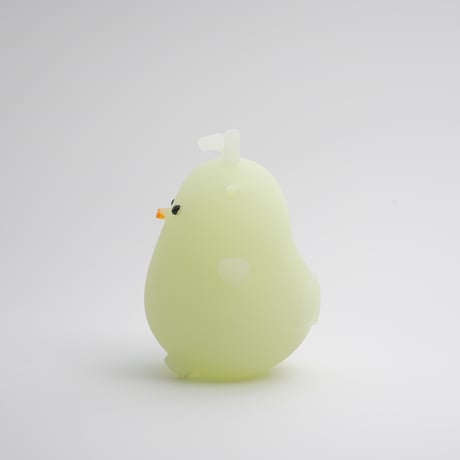 ゲルぴよ カプセルトイ 蓄光 グリーン