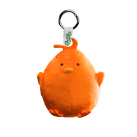 ゲルぴよ ぬいぐるみキーホルダー オレンジ