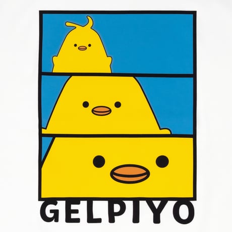 ゲルぴよ Tシャツ GELPIYO ZOOM