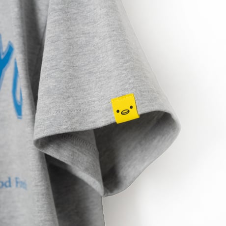 ゲルぴよ Tシャツ GELPIYO UNIVERSITY GREY