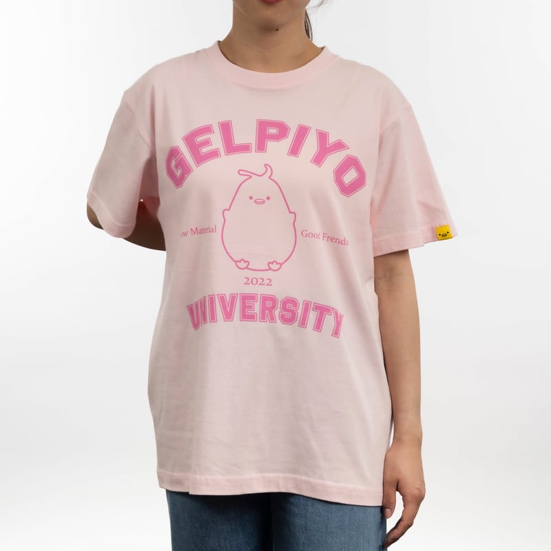 ゲルぴよ Tシャツ GELPIYO UNIVERSITY | ゲルぴよオンラインストア