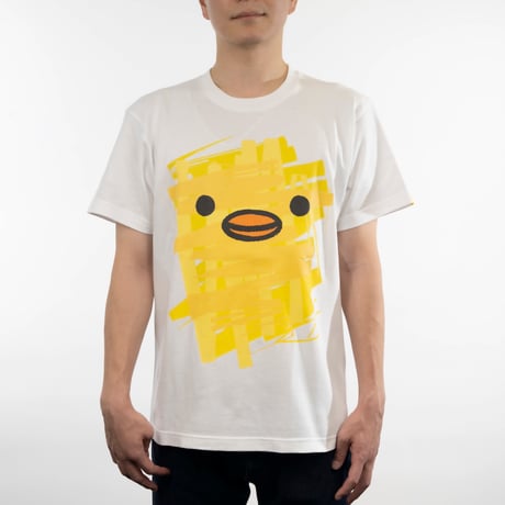 ゲルぴよTシャツ PAINT ART