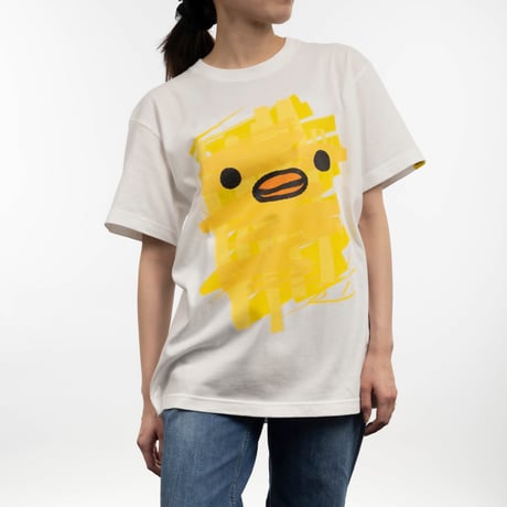 ゲルぴよTシャツ PAINT ART