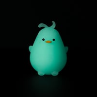 ゲルぴよ カプセルトイ 蓄光ブルー