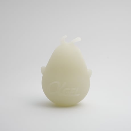 ゲルぴよ カプセルトイ 蓄光 オレンジ