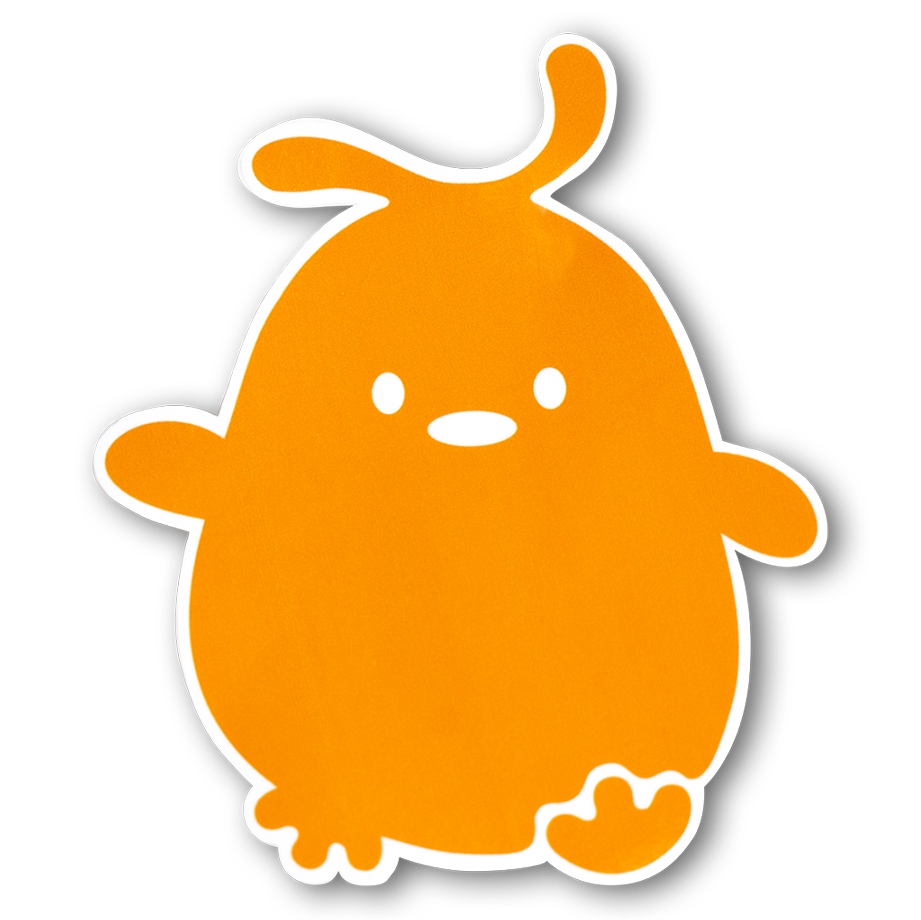 ぴよ様ステッカーご確認用です ゲルぴよロゴステッカー | ゲルぴよオンラインストア