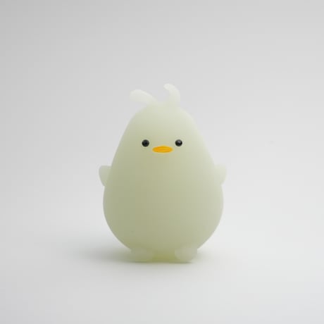 ゲルぴよ カプセルトイ 蓄光ブルー