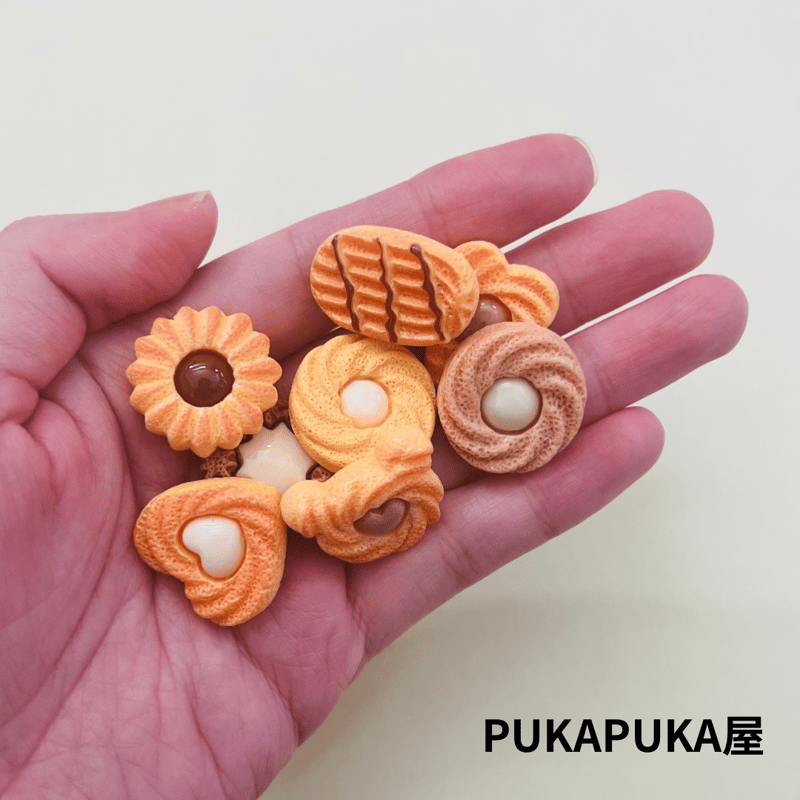 デコパーツ クッキー スイーツ かわいい チョコ リアル くま