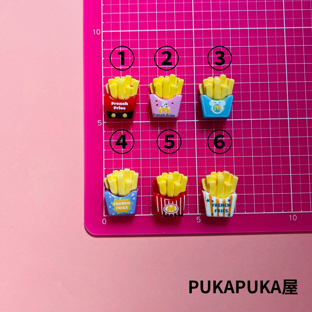 ハンバーガー フライドポテト ジャンクフード 食品サンプル フェイクフード ☆リアルな見た目☆ 10本セット 食品サンプル フライドポテト 偽物