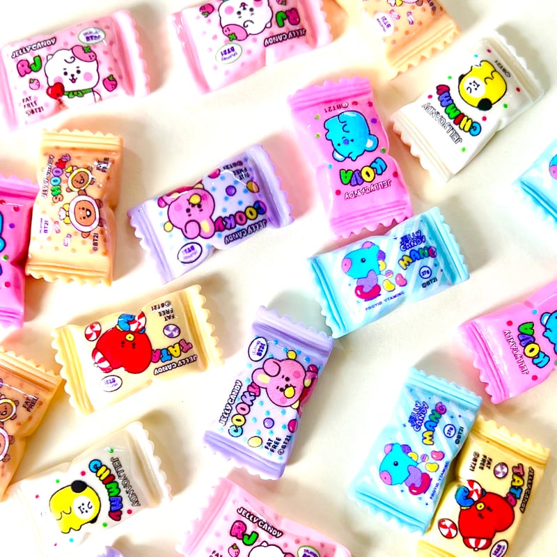 デコパーツ キャラあめちゃん かわいい 韓国風 スイーツ ミニチュア