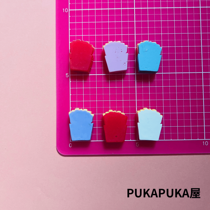 デコパーツ フライドポテト ミニチュアフード フェイクフード