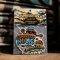 ESPRESSO HOLIC ステッカー7枚入りパック