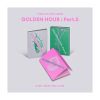 【ランダムバージョン】ATEEZ / 14TH MINI ALBUM [GOLDEN HOUR : Part.5] (STD)