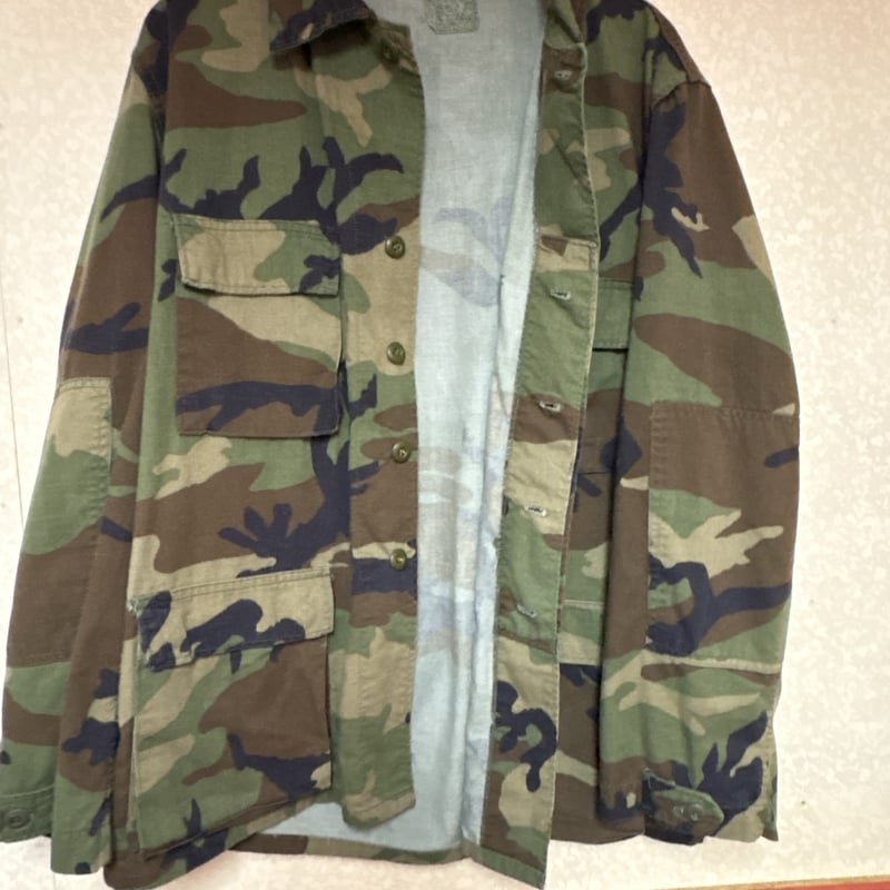 Unknown ウッドランドカモ BDUジャケット 前期型 ミリタリー