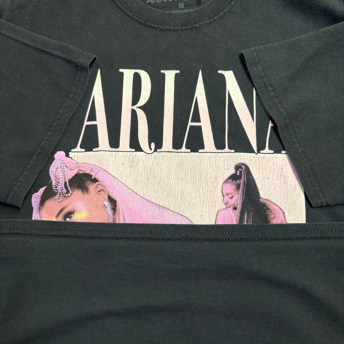 ARIANA GRANDE アーティスト Tシャツ ブラック M アリアナ・グランデ