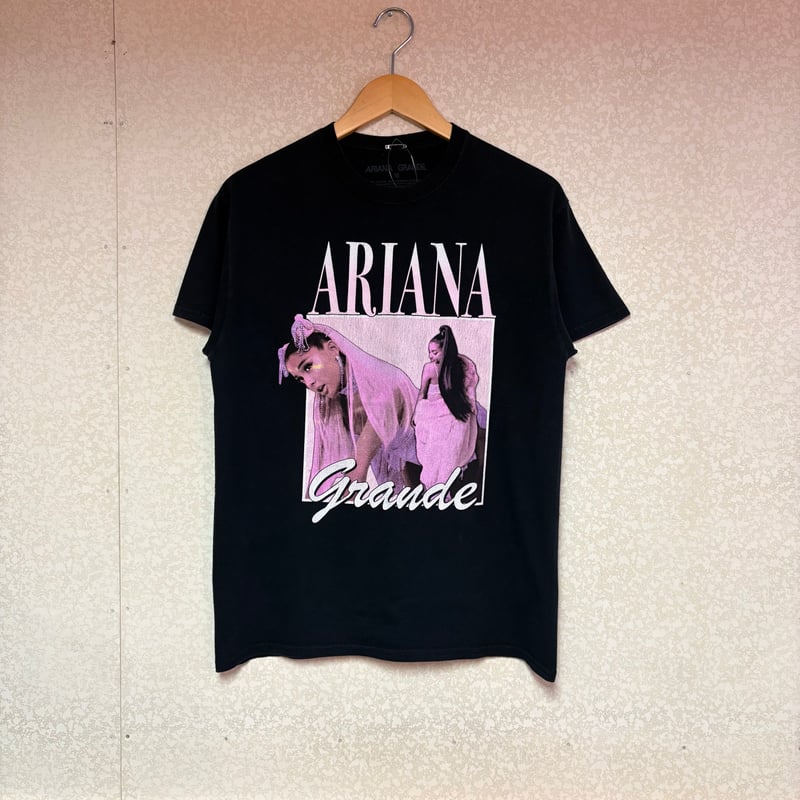 ARIANA GRANDE アーティスト Tシャツ ブラック M アリアナ・グランデ