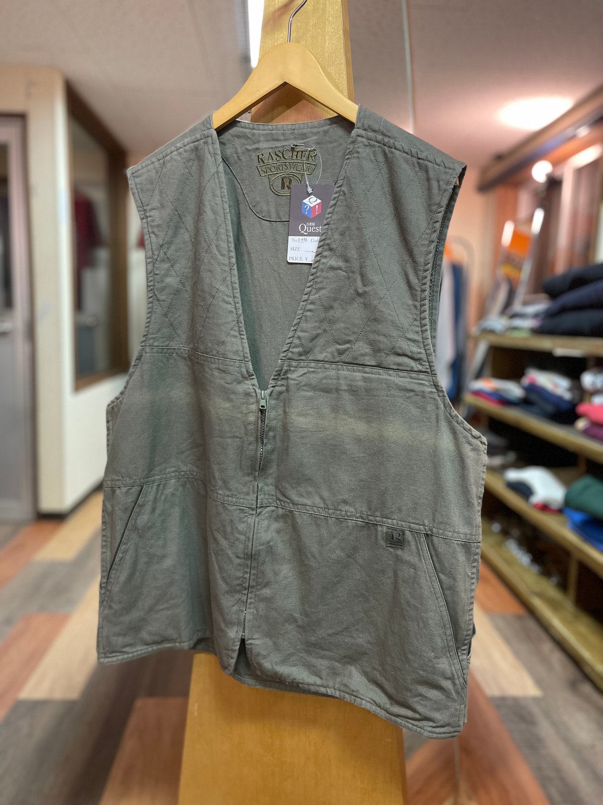 RASCHER SPORTSWEAR ダックハンティングベスト ラッシャー スポーツ