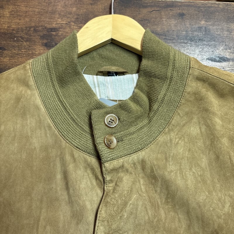 Unknown ユーロ古着 スエードレザー ボンバージャケット D618 | 古着屋