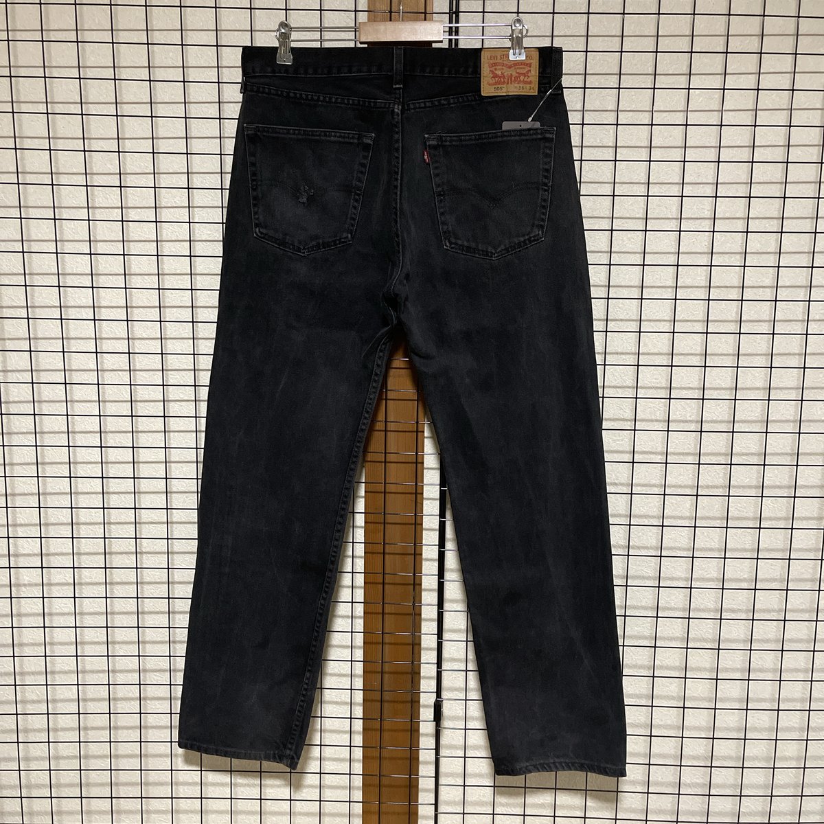 Levi's 505 ブラックデニム リーバイス 00505-0260 W36 L34 メキシ