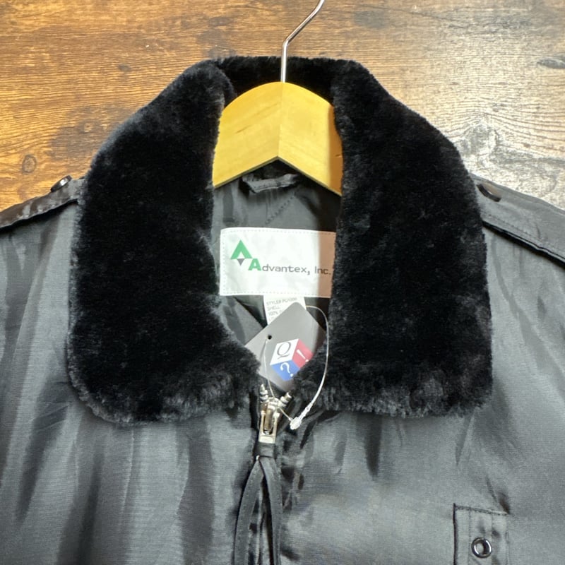 Advantex 襟ボア ポリスジャケット ナイロンジャケット 裏地