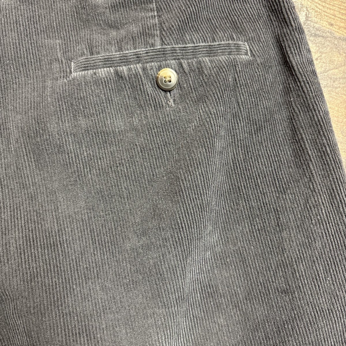 HAGGAR 細畝コーデュロイパンツ ブラック W32×L30 ハガー D565 | 古着 