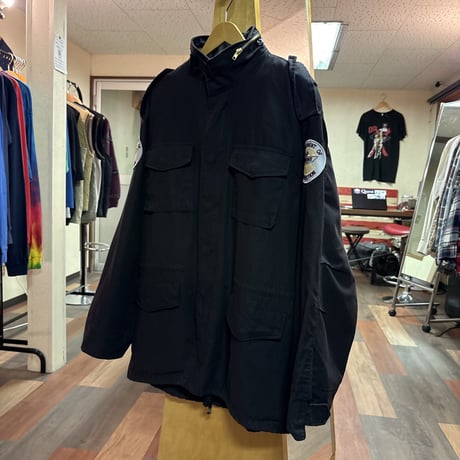 ROTHCO M-65 フィールドジャケット　ブラック ロスコ D596