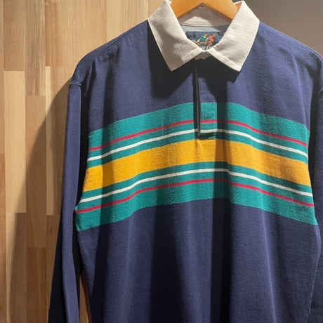 Vivienne Westwood 長袖 ポロシャツ ラガーシャツ ボーダー メンズ用 Vivienne Westwood ポロシャツ | SSENSE 日本