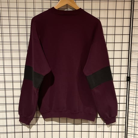 90s Hanes PREMIUM USA製 切替スウェットシャツ　D304 トレーナー