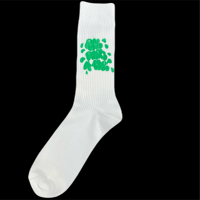 ALL PAIN 4 ME SOCKS / WHITE & GREEN