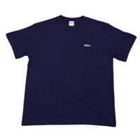 Haku T-Shirts Navy x Tiffany Blue