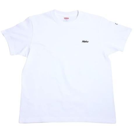 Haku T-Shirts White x Black