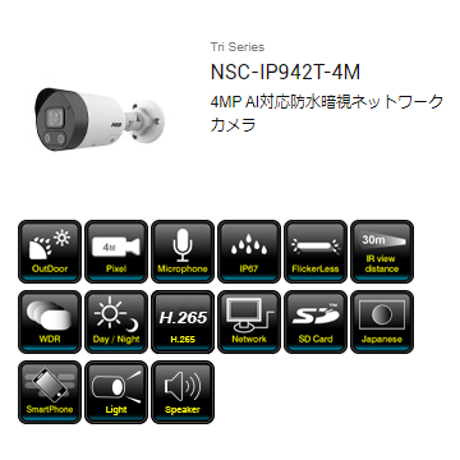 NSC-IP942T-4M