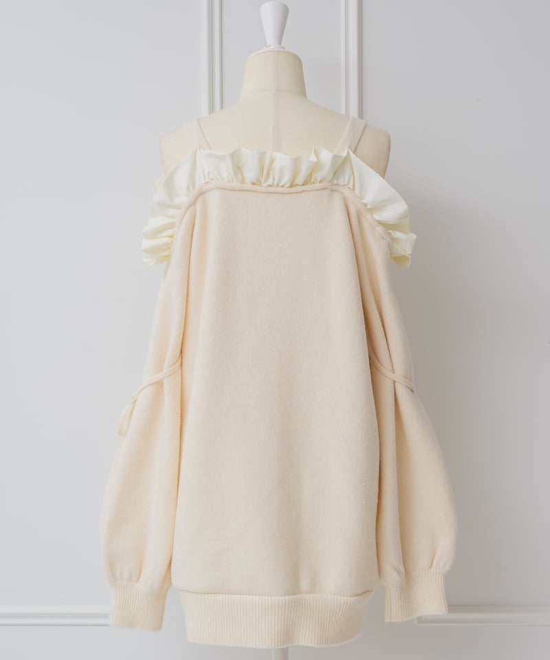 オフショルフリルミニニットワンピース | DOLCELICHE（ドルチェリーチェ）