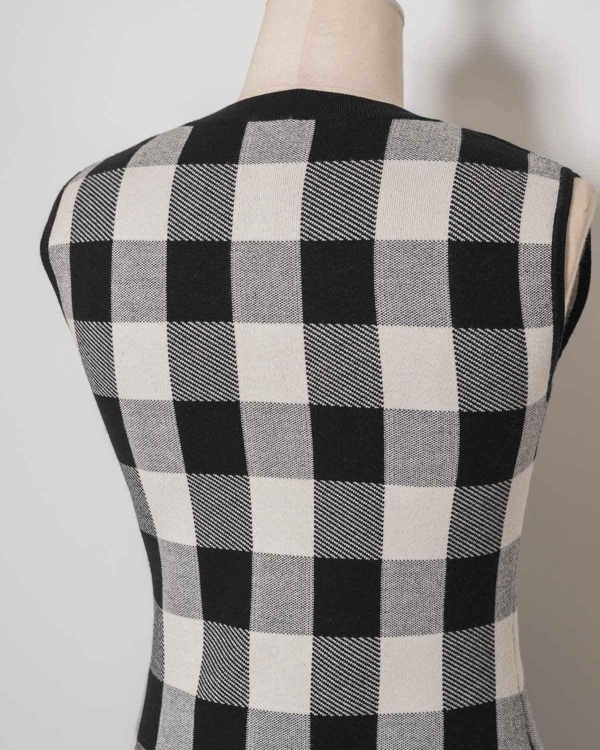 ファーチェックミニニットワンピース | DOLCELICHE（ドルチェリーチェ）