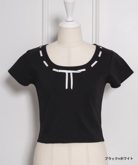 リボンコンパクトTシャツ