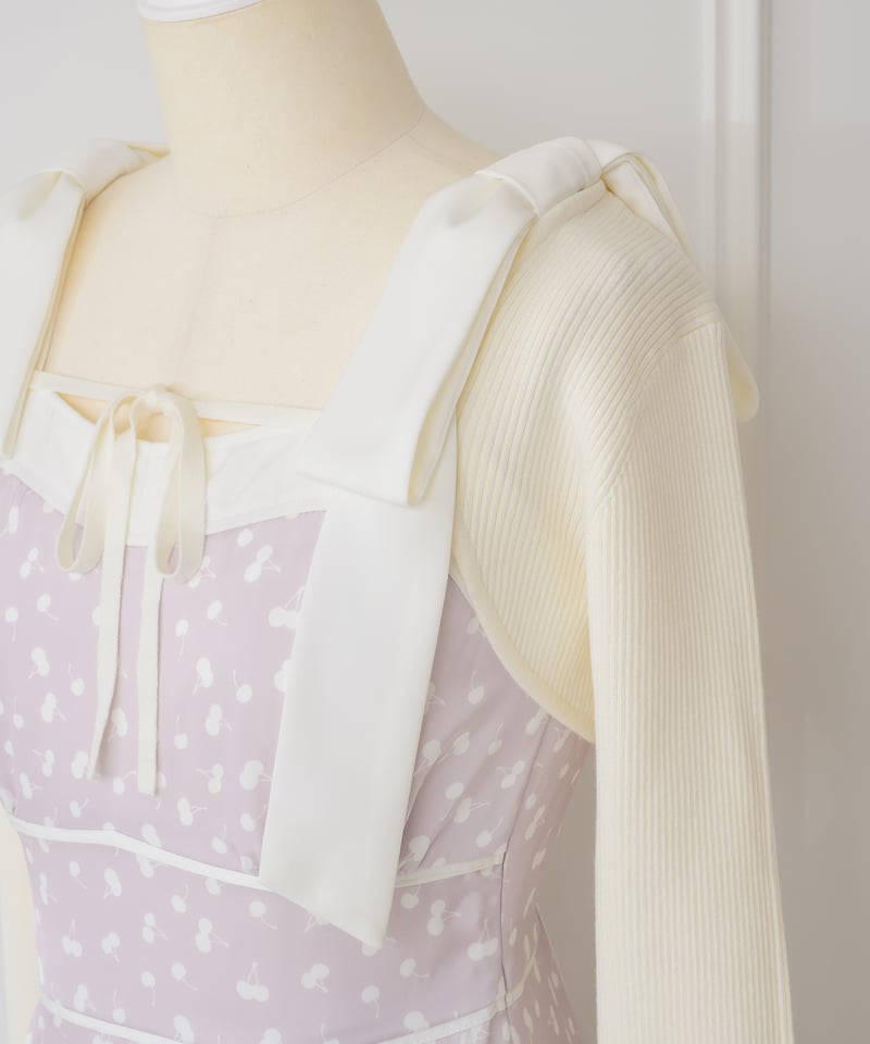 ボレロ付きチェリーハートワンピース | DOLCELICHE（ドルチェリーチェ）