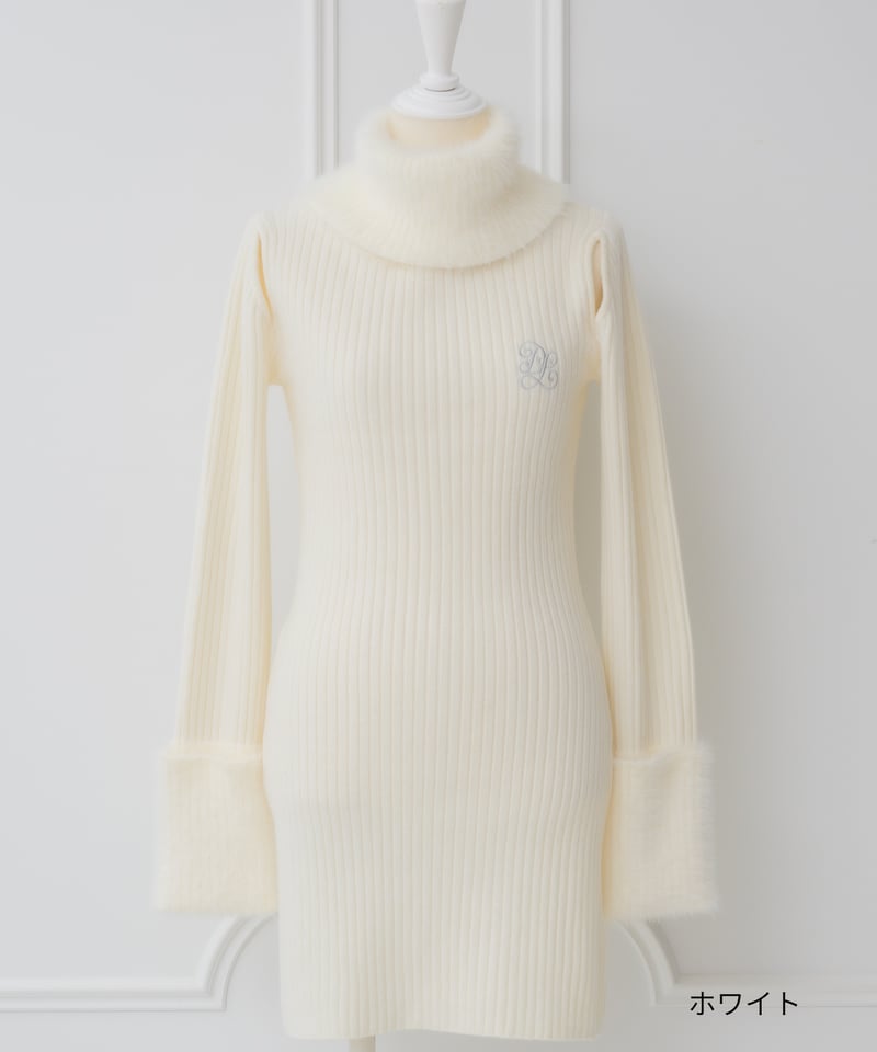 バックリボンミニニットワンピース | DOLCELICHE（ドルチェリーチェ）