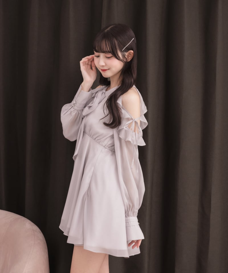 ボウタイシフォンセットアップ | DOLCELICHE（ドルチェリーチェ）