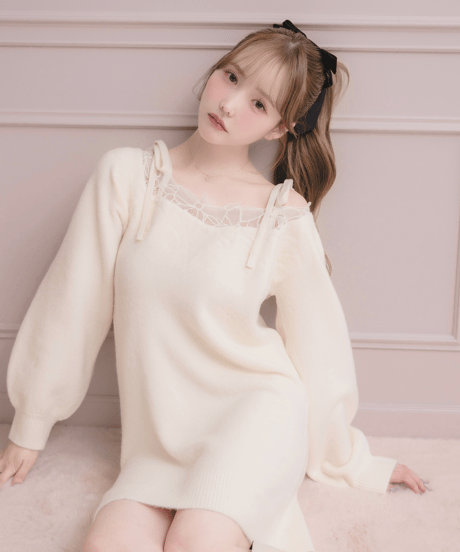 dolceliche マイクロトップスセットニットワンピース マイクロトップスセットニットワンピース | DOLCELICHE（ドルチェ