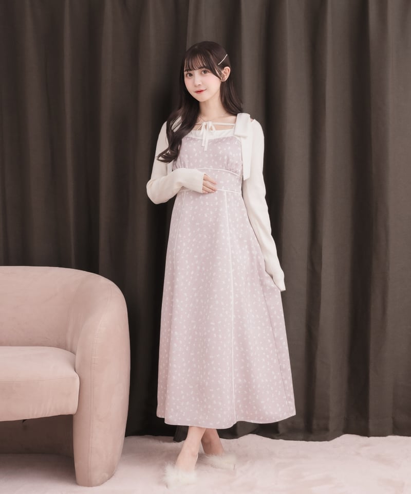 ボレロ付きチェリーハートワンピース | DOLCELICHE（ドルチェリーチェ）
