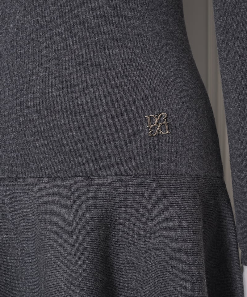 シャツレイヤードミニニットワンピース | DOLCELICHE（ドルチェリーチェ）